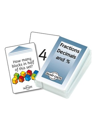 Fractions, Decimals, Percentages – Chute Cards