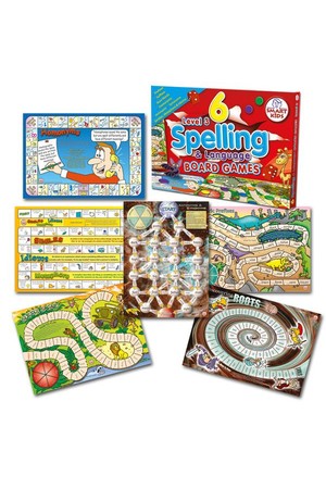 Spelling Board Games (Level 3) – 6 Games