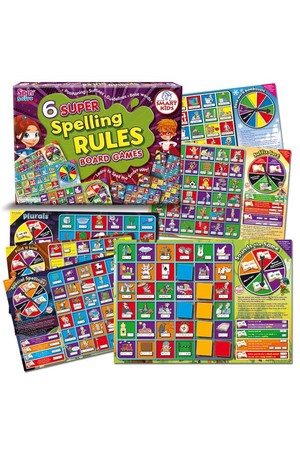 Super Spelling Rules Games – 6 Games