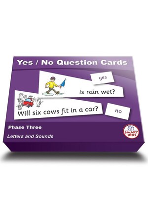 Yes/No Question Cards - Phase 3 (Letters and Sounds)