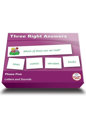 Three Right Answers - Phase 5 (Letters and Sounds)