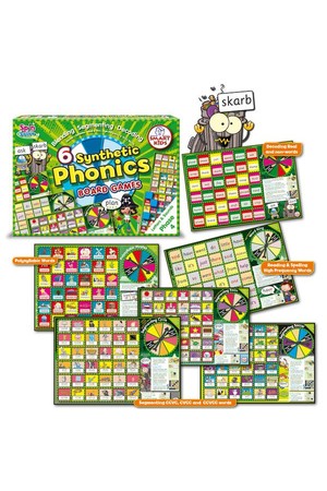 Board Games - Phase 4 (Letters and Sounds)