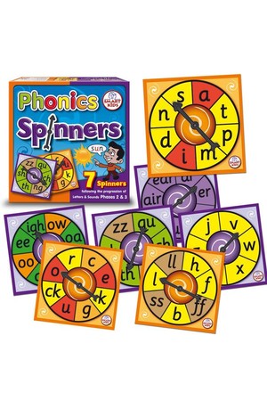 Phonics Spinners – Phase 2 & 3 (Letters and Sounds)