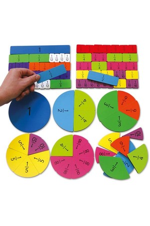 Magnetic Fractions Tiles