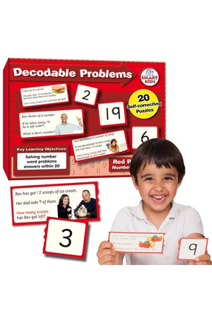 Decodable Word Problems to 20 (Number Smart)