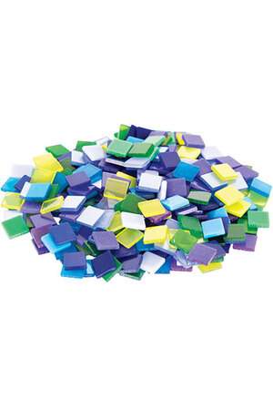 Deco Mosaic Tiles - Cool Colours (150g)