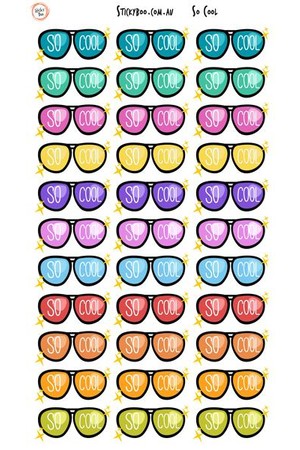 So Cool Reward Stickers