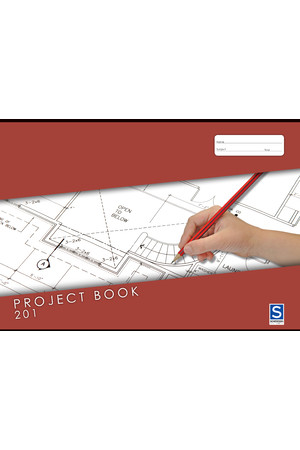 Sovereign Project Book (265x375mm) 201 - 8mm Project: 24 Pages (Pack of 10)