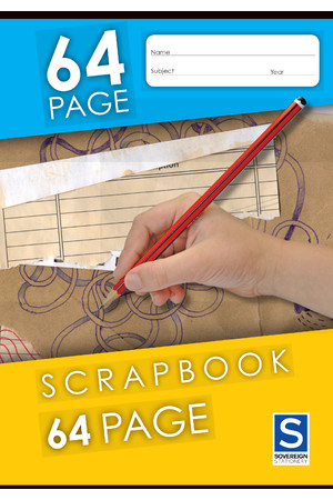 Sovereign Scrapbook - 335x240mm: 64 Pages (Pack of 10)