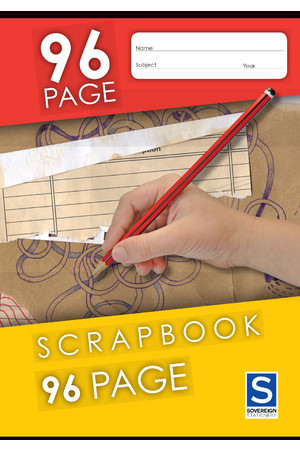 Sovereign Scrapbook - 335x240mm: 96 Pages (Pack of 10)