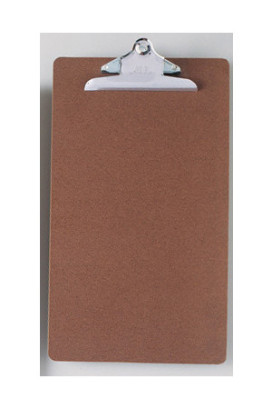 Sovereign Clipboard (Foolscap) Masonite - Bulldog Clip: 3mm Board
