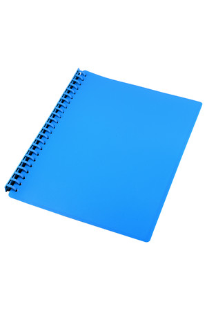 Sovereign Display Book (A4) - Refillable Blue: 20 Pocket (Box of 10)