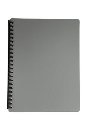 GNS Display Book - A4 Refillable Grey: 20 Page (Single)