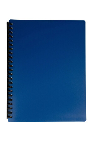 GNS Display Book - A4 Refillable Navy Blue: 20 Page (Single)