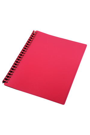 Sovereign Display Book (A4) - Refillable Red: 20 Pocket (Box of 10)