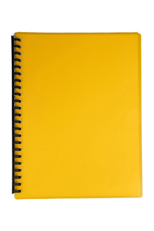 GNS Display Book - A4 Refillable Yellow: 20 Page (Single)