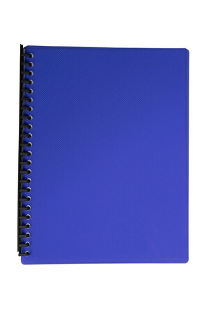 GNS Display Book - A4 Refillable Gloss Purple: 20 Page (Single)