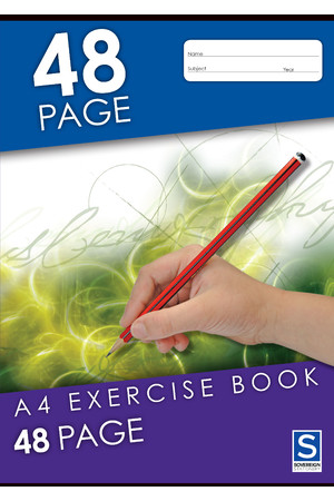 Sovereign Exercise Book (A4) - 8mm Ruled: 48 Pages (Pack of 20)