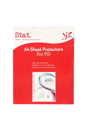 Sovereign Sheet Protectors - A4: Box of 100