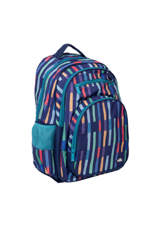 Big Kids Backpack - Bright Stripes