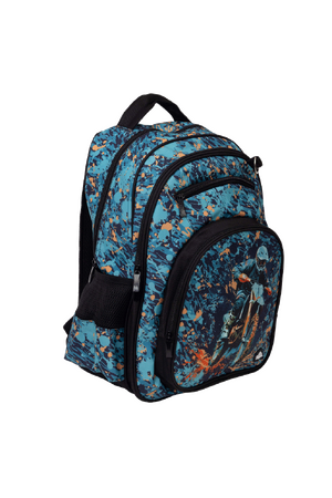 Big Kids Backpack - Moto Camo Trax
