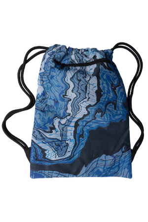 Big Drawstring Bag - Ripple Effect