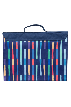 Library Bag - Bright Stripes