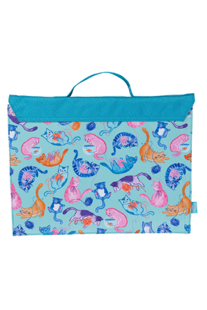 Library Bag - Crazy Cats