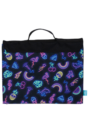 Library Bag - Neon Party