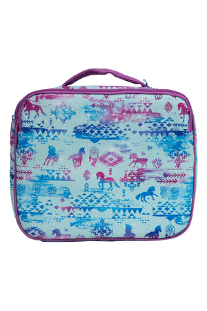 Big Cooler Lunch Bag - Aztec Horse