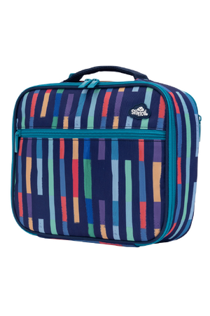 Big Cooler Lunch Bag - Bright Stripes