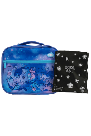 Big Cooler Lunch Bag + Chill Pack - Cat-a-cosmic