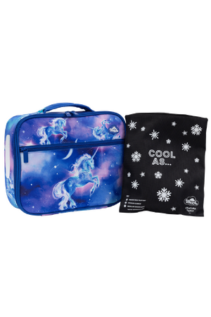 Big Cooler Lunch Bag + Chill Pack - Moonlit Unicorn