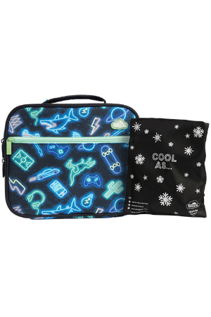 Big Cooler Lunch Bag + Chill Pack - Neon Life