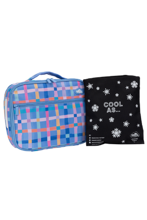 Big Cooler Lunch Bag + Chill Pack - Pastel Plaid