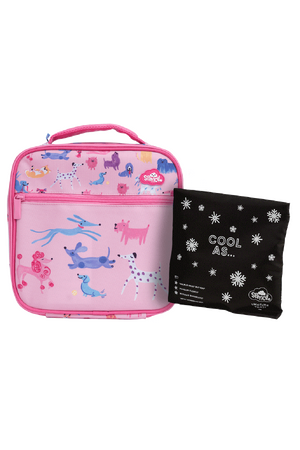 Little Cooler Lunch Bag + Chill Pack - Doodle Dogs