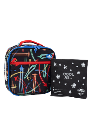 Little Cooler Lunch Bag + Chill Pack - Jet Planes