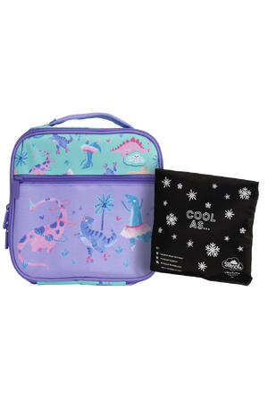 Little Cooler Lunch Bag + Chill Pack - Roar-some