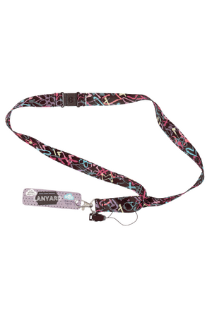 Lanyard - Hearts & Crosses