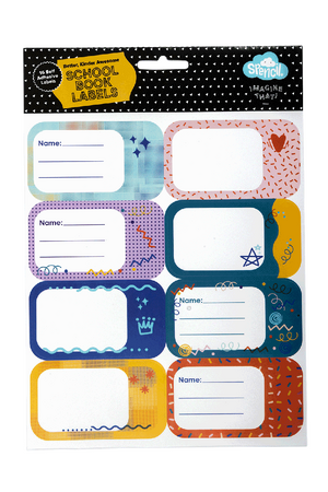Book Labels - Multicolour