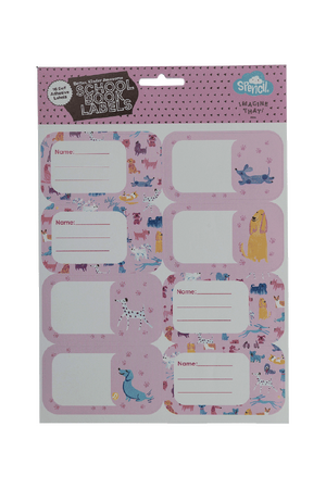 Book Labels - Doodle Dogs