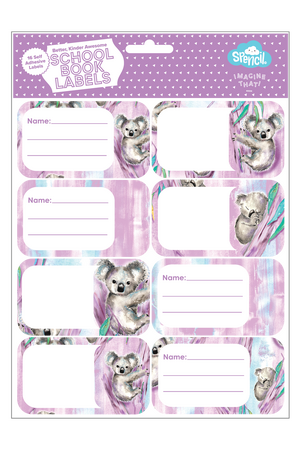 Book Labels - Koala Haven