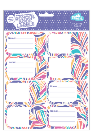 Book Labels - Paradise Palms