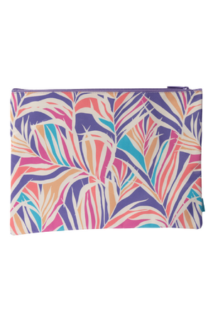 A4 Twin Zip Pencil Case - Paradise Palms