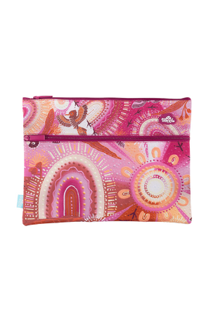 A4 Twin Zip Pencil Case - Yarrawala