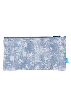 Twin Zip Pencil Case - Denim Daze