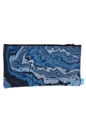 Twin Zip Pencil Case - Ripple Effect