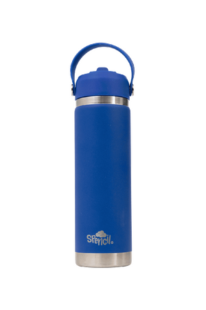 Big Insulated Water Bottle 650ml - Azure