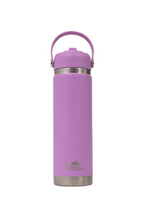 Big Insulated Water Bottle 650ml - Lilac