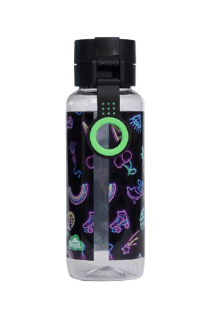 Big Water Bottle - 650ml - Neon Party